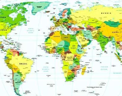 Carte du monde