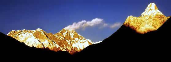 The field of mountains