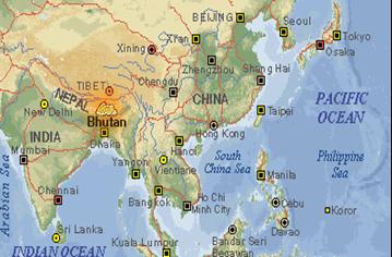 Map of Asia